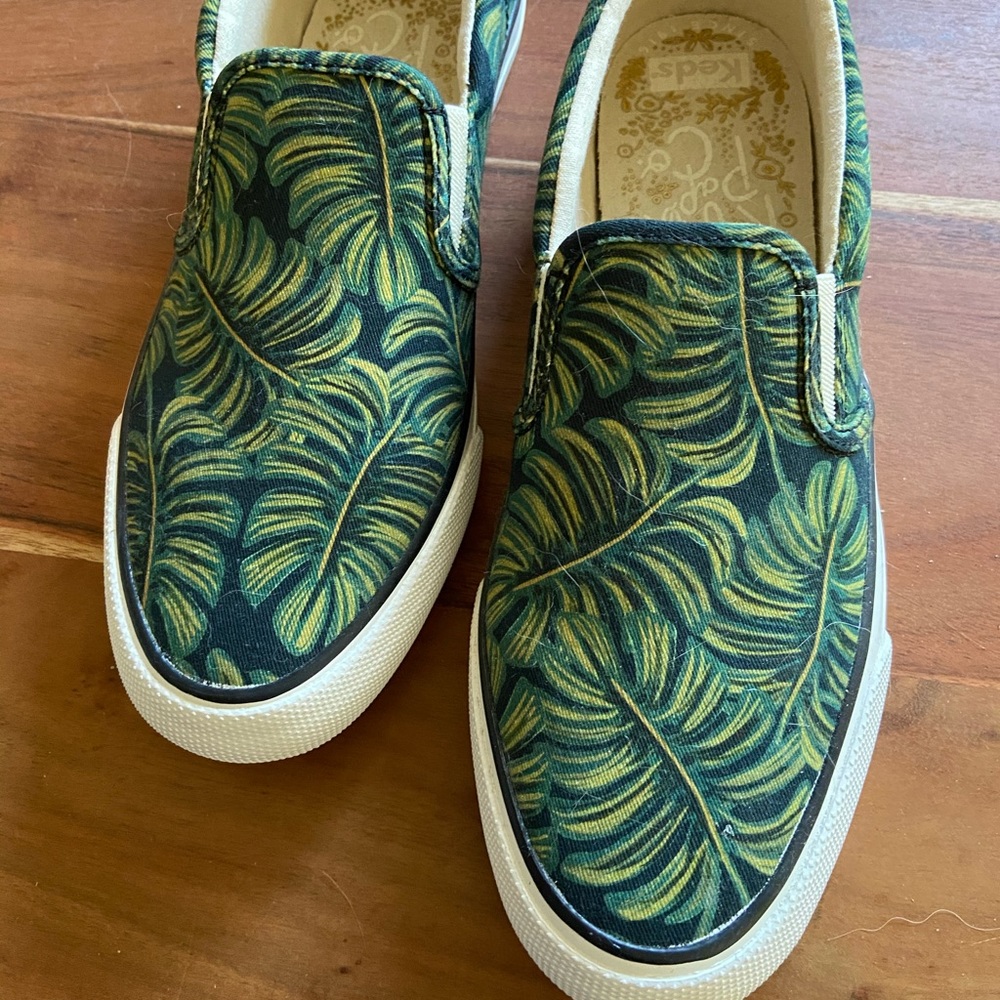 Keds x Rifle Paper Co sz 9.5 in Palm